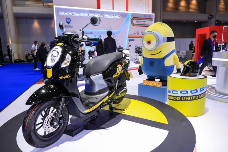 Honda Scoopy Minion trình làng về Việt Nam giá bán sẽ hơn 70 triệu đồng