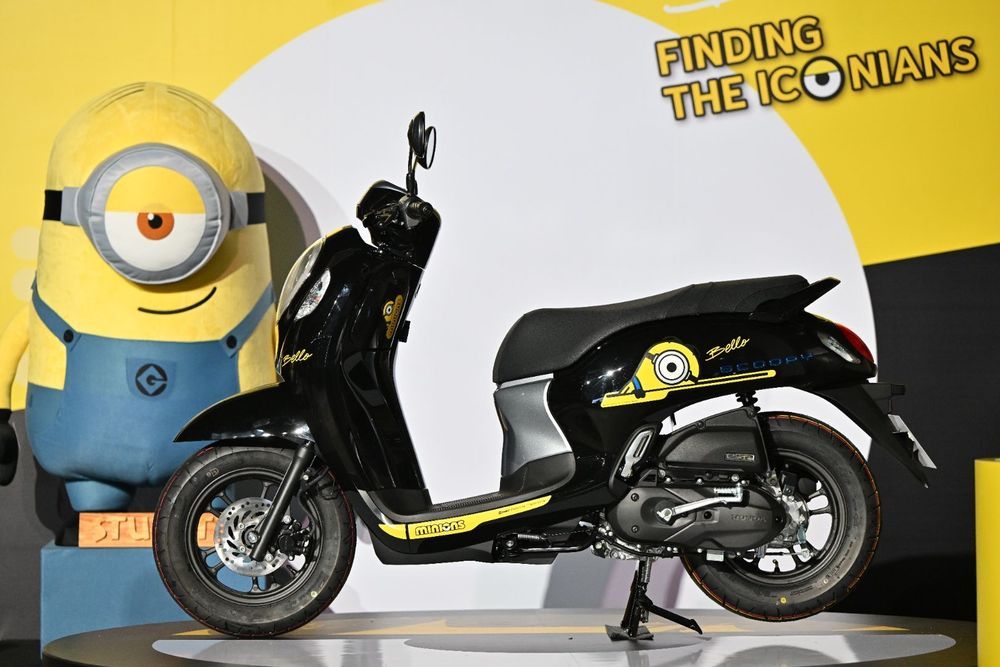 Honda Scoopy Minion Limited Edition, coming to Vietnam with a price of over 70 million VND Honda Scoopy Minion Limited Edition (1).jpg