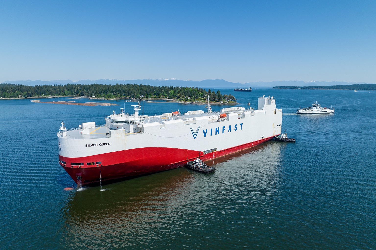 Lô xe VinFast VF 8 đầu tiên cập cảng Canada – Sẵn sàng bàn giao từ tháng 6 tới