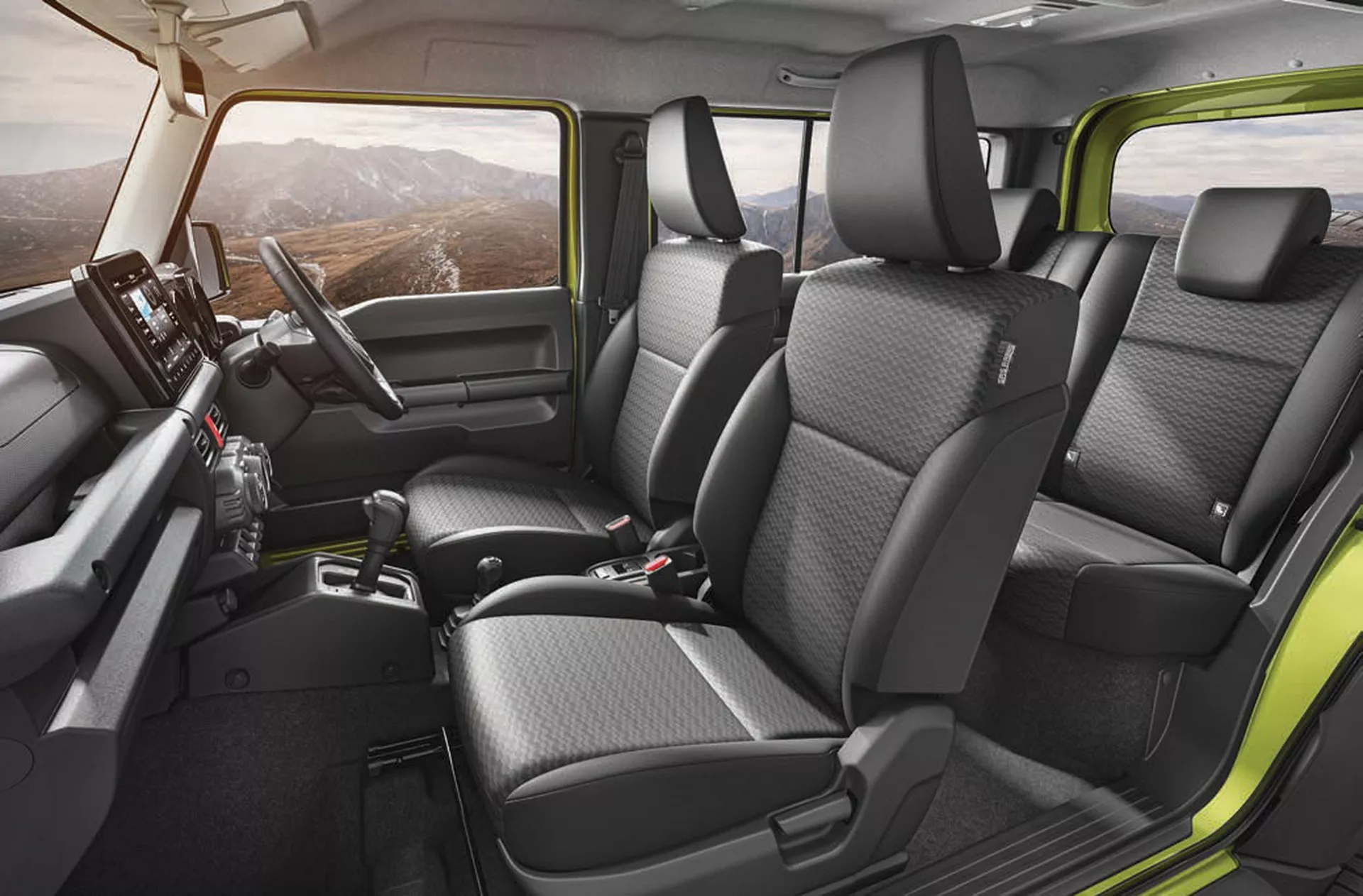 Suzuki Jimny Interior Layout & Technology | Top Gear