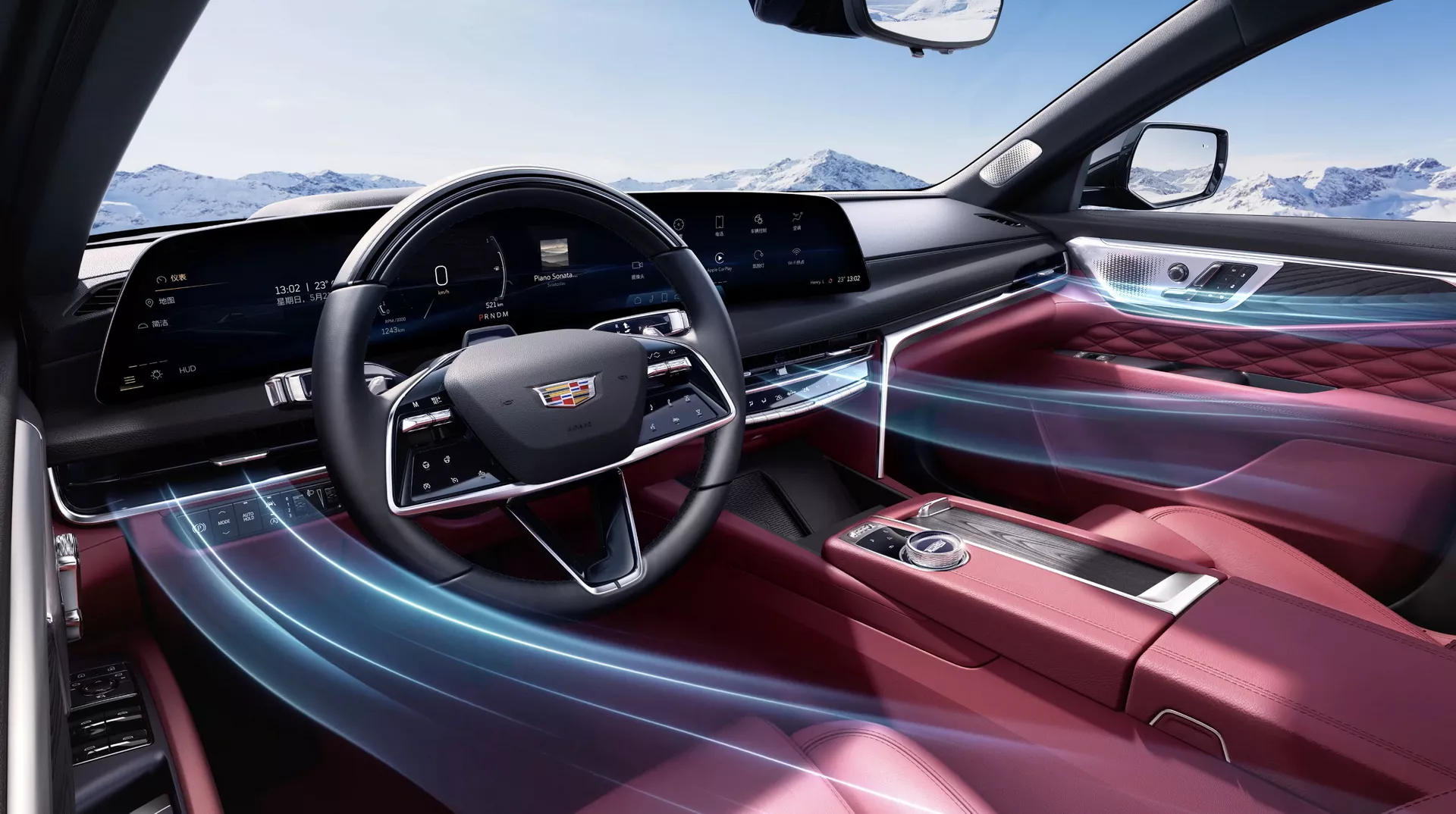 Cadillac CT6 2024 debuts with eye-catching design and 33-inch curved screen 2024-cadillac-ct6-china-8.webp