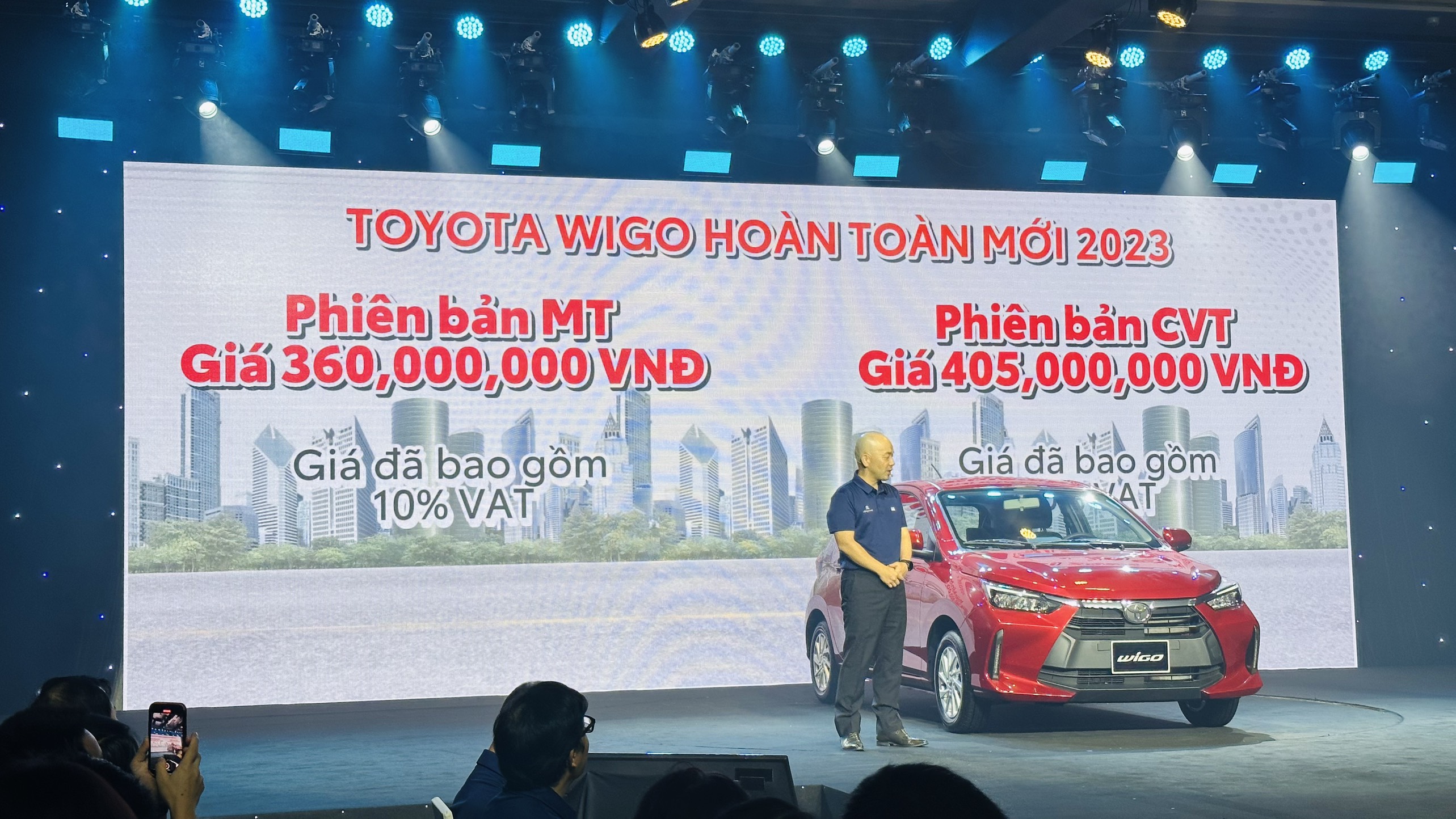 Toyota Wigo 2023 chốt giá từ 360 triệu