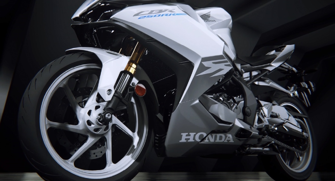 Honda CBR250RR 2023 presents a sporty and eye-catching appearance Honda CBR250RR 2023 (8).jpg