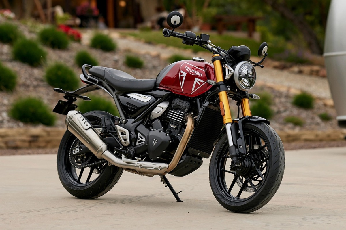 Xe mô tô tầm trung Triumph Speed 400 và Scrambler 400 X trình làng Triumph Speed 400.jpg