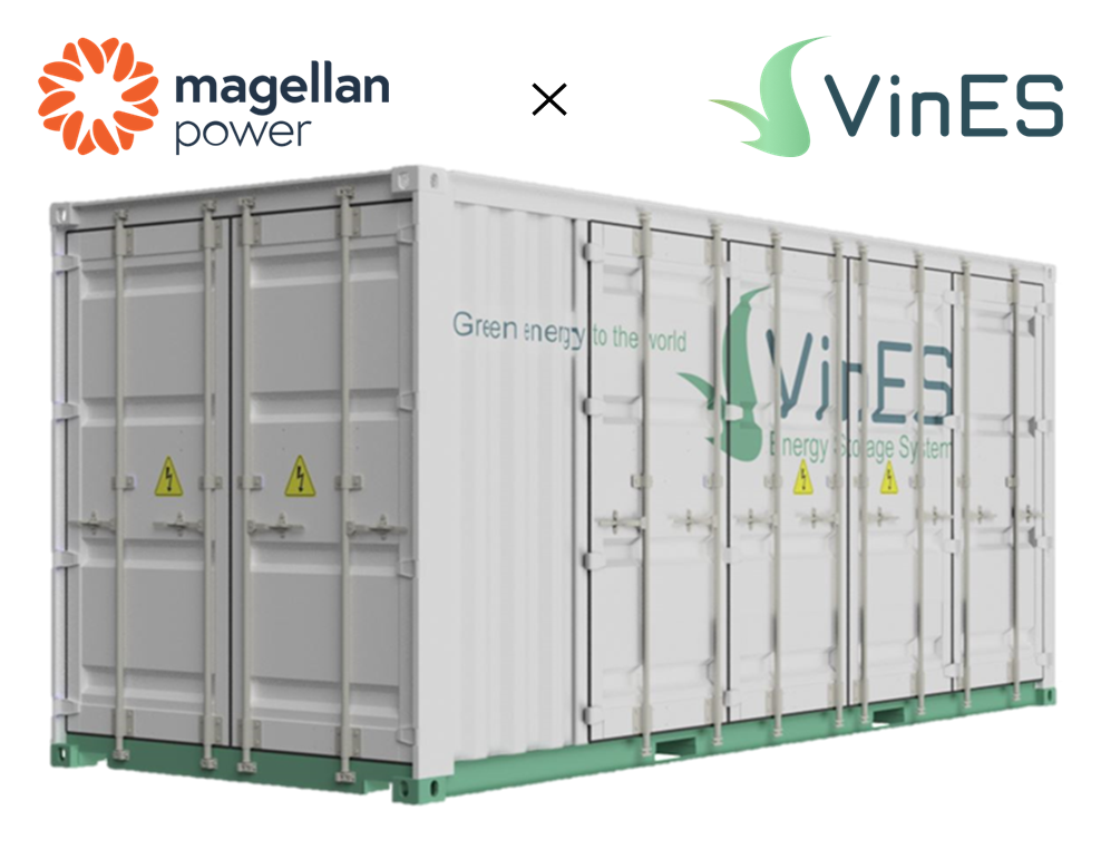 VinES và Magellan Power ký MOU đưa giải pháp pin lưu trữ năng lượng vào thị trường Australia