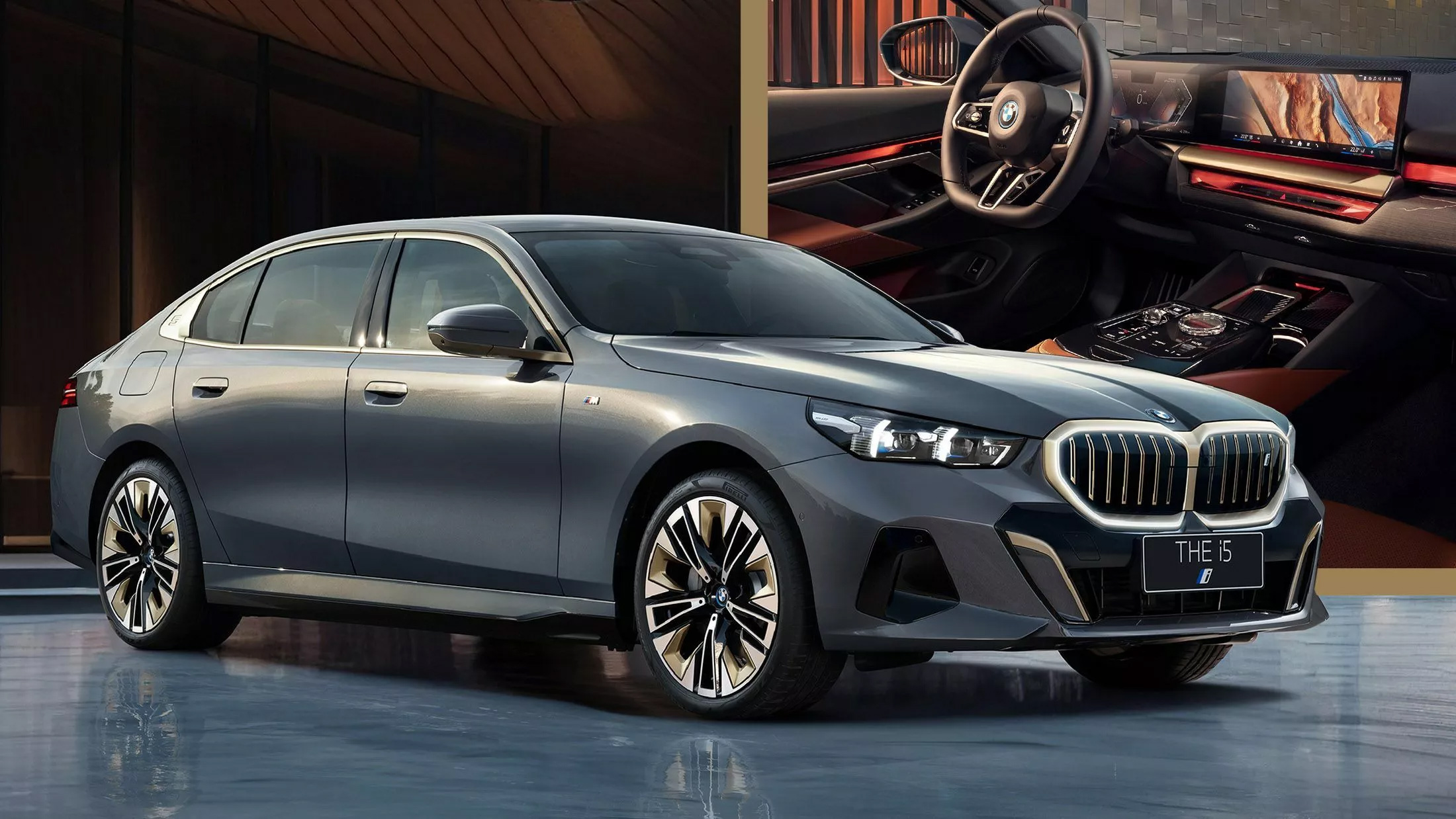BMW 5-Series 2024 ra mắt tại Trung Quốc với chiều dài cơ sở lớn hơn, nhiều trang bị hơn