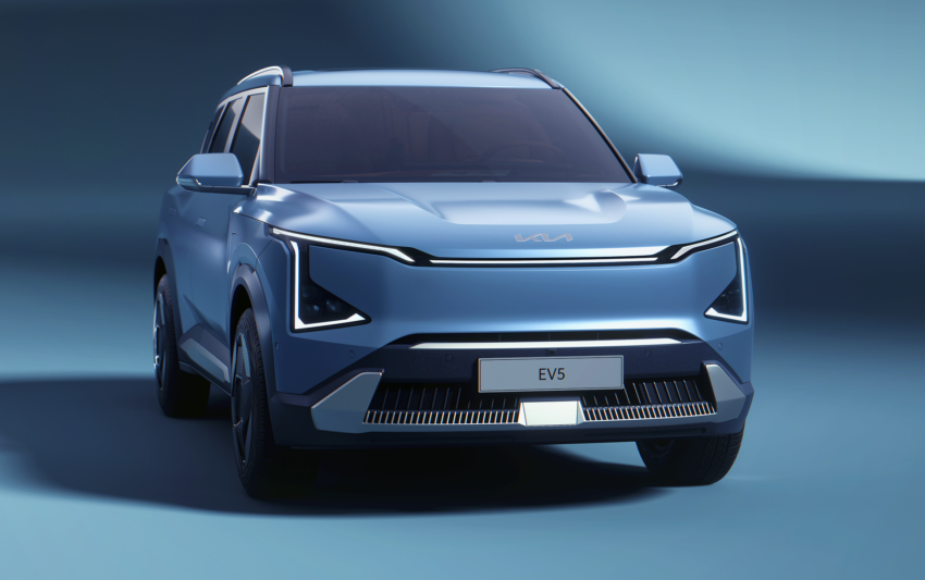 Kia EV5 officially launched: A smaller version of EV9 kia-ev5-04-850x533.webp