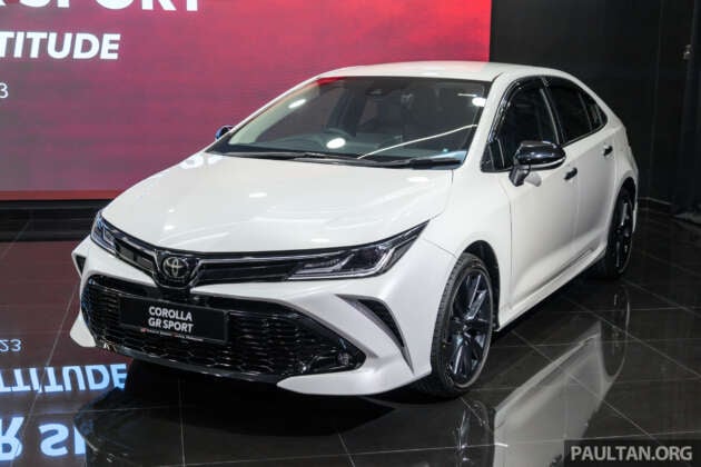 Toyota Corolla GR Sport 2023 ra mắt tại Malaysia