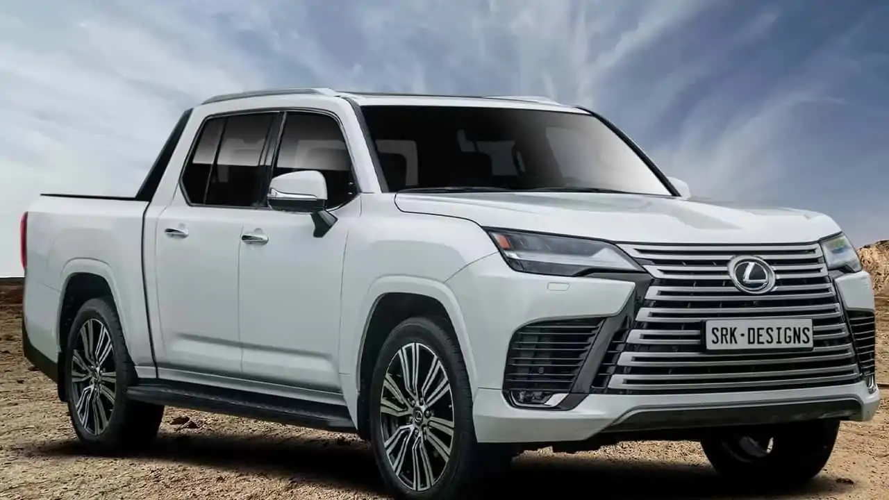 Preview of the Lexus luxury pickup truck design