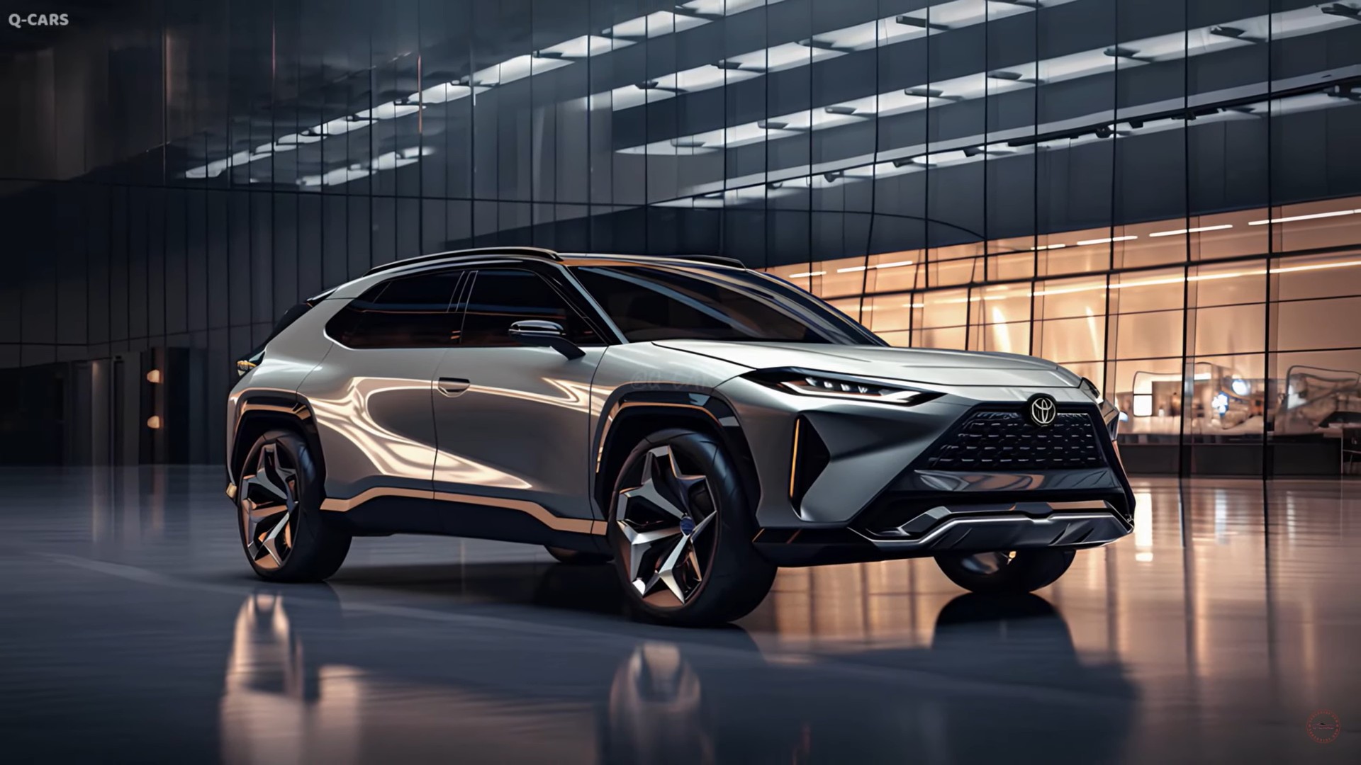 Đây có thể là Toyota RAV4 2025: Thiết kế hiện đại, cực kỳ bắt mắt