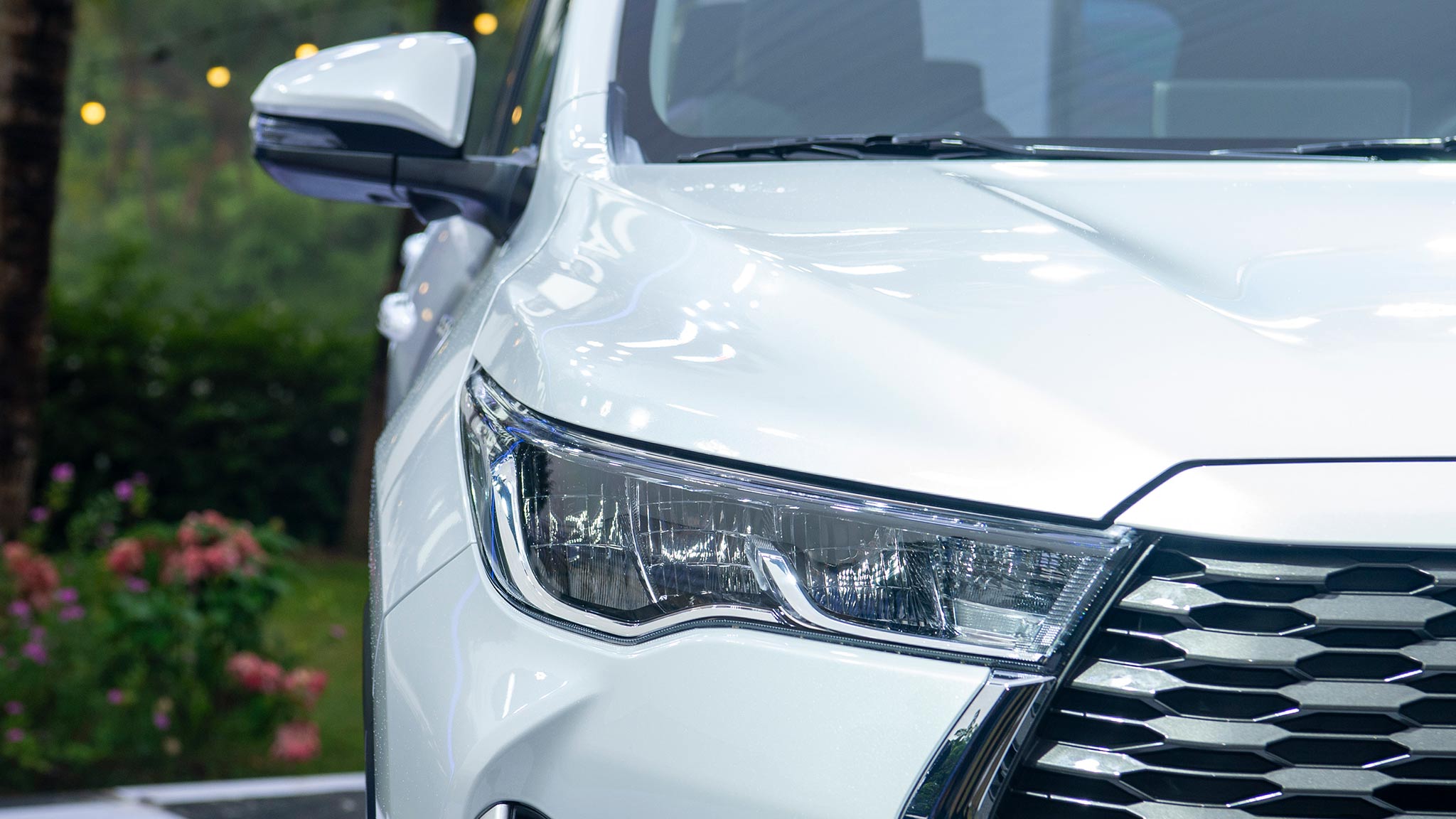 Close-up of the all-new Toyota Innova Cross