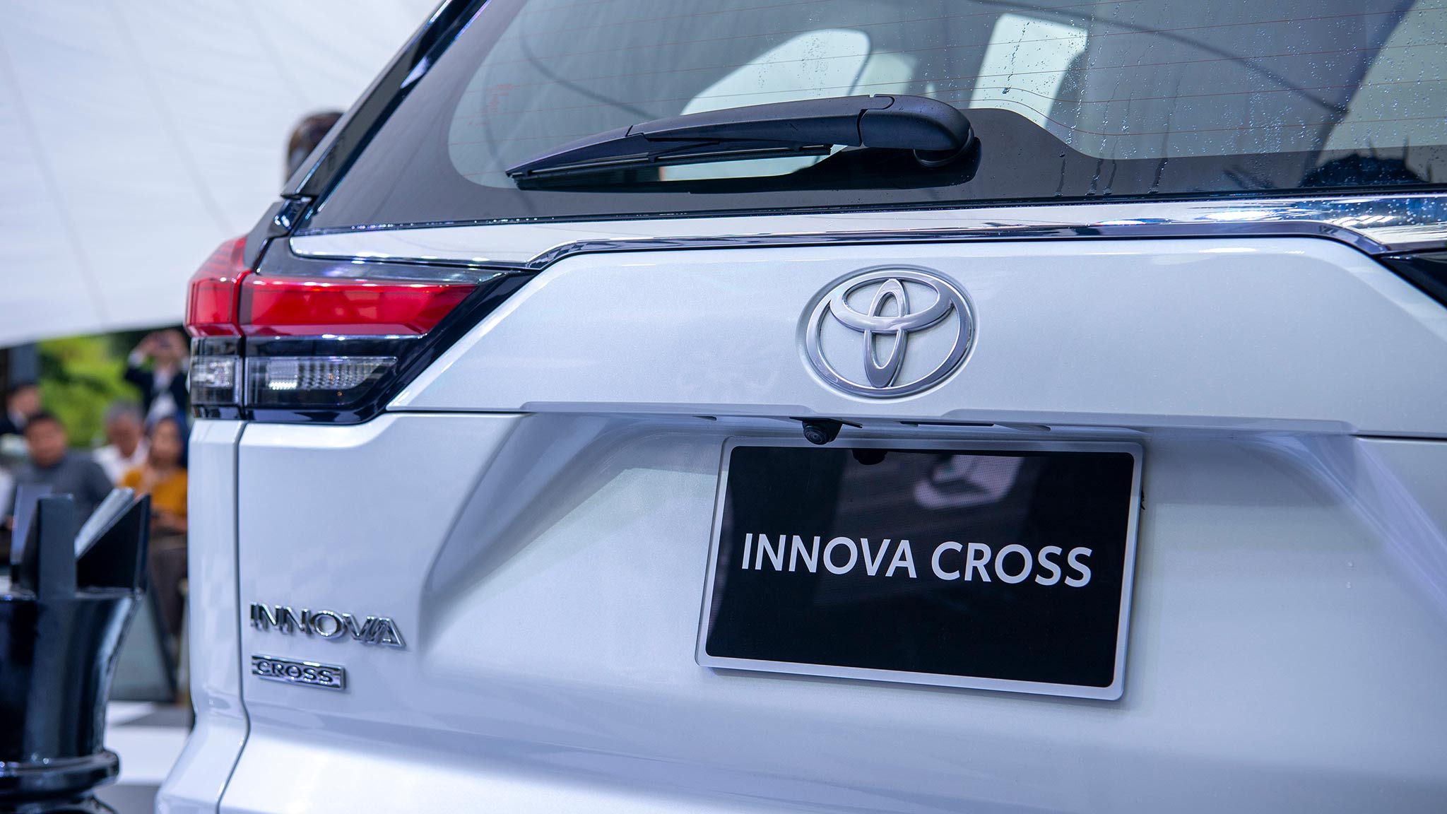 Close-up of the all-new Toyota Innova Cross