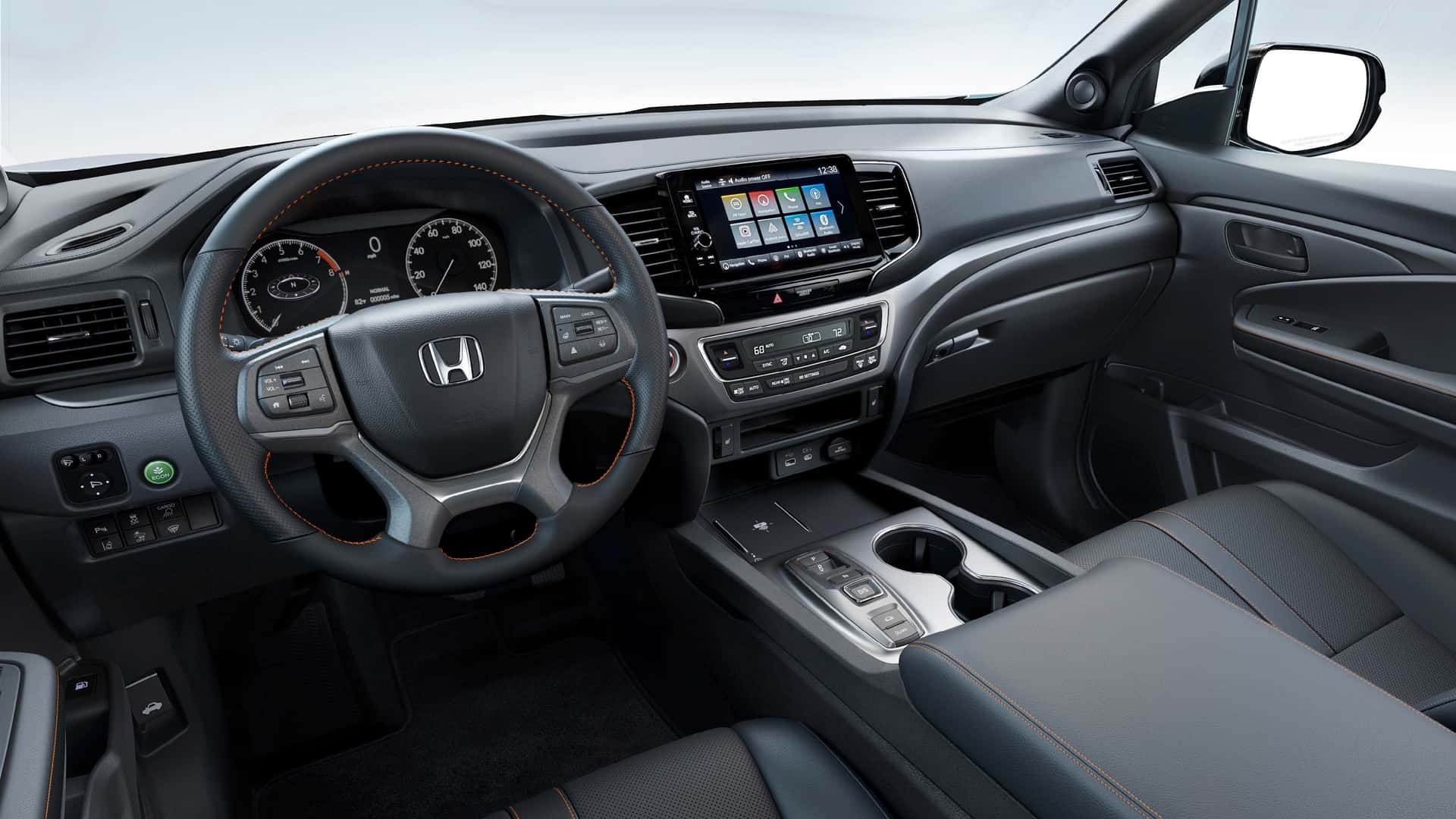 Honda Ridgeline 2024 ra mắt: Cập nhật nội thất, thêm bản TrailSport mới 2024-honda-ridgeline-trailsport-interior-dashboard.jpg