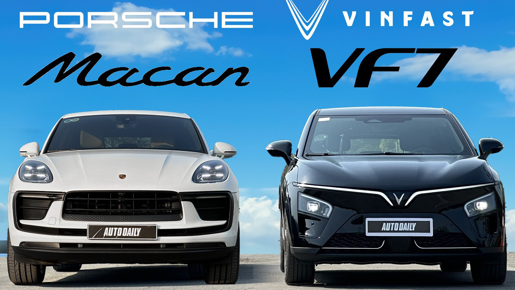 Drag Race: VinFast VF 7 vs Porsche Macan - Cuộc đọ sức đầy gay cấn!