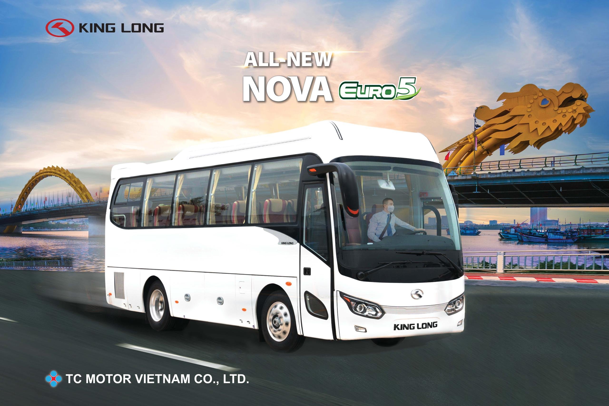 Roadshow giới thiệu xe khách King Long Nova Euro 5 mới trên cả 3 miền