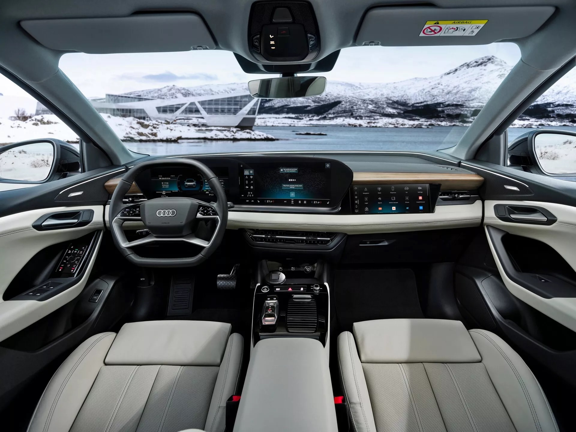 SUV điện Audi Q6 ra mắt: đối thủ của Mercedes EQB, giá trên 2 tỷ nếu về Việt Nam audi-q6-autodaily-7.jpg