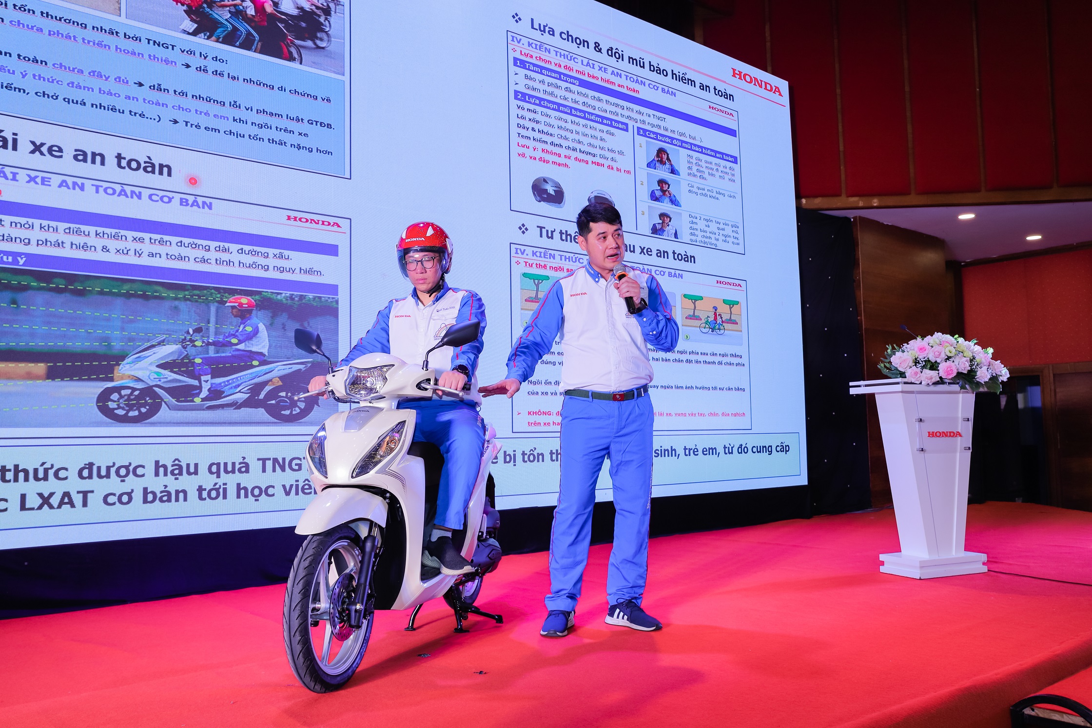 Honda Việt Nam tổ chức Hội thảo tăng cường vai trò quản lý, giáo dục ATGT trong các cơ sở giáo dục THPT honda-viet-nam-huong-dan-tu-the-lai-xe-an-toan.jpg