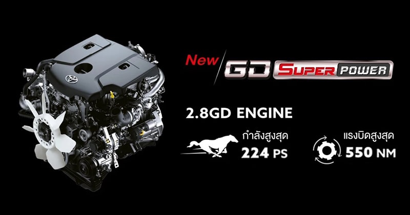 Toyota Fortuner GR Sport 2024: Tinh chỉnh động cơ, giá quy đổi từ 1,34 tỷ đồng new-engine.jpg