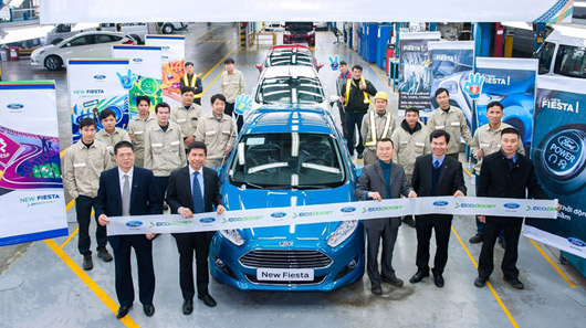 Ford Việt Nam xuất xưởng Fiesta EcoBoost autodaily fiesta 1.jpg