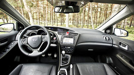 2015 Honda Civic Sedan EX L Auto 4-Door Interior Detail | Kimballstock