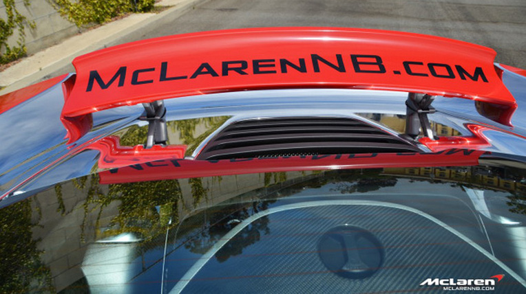 Chiêm ngưỡng vẻ đẹp của McLaren MP4-12C mạ crôm