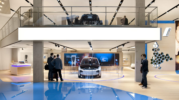 Công trình nghệ thuật BMW Welt
