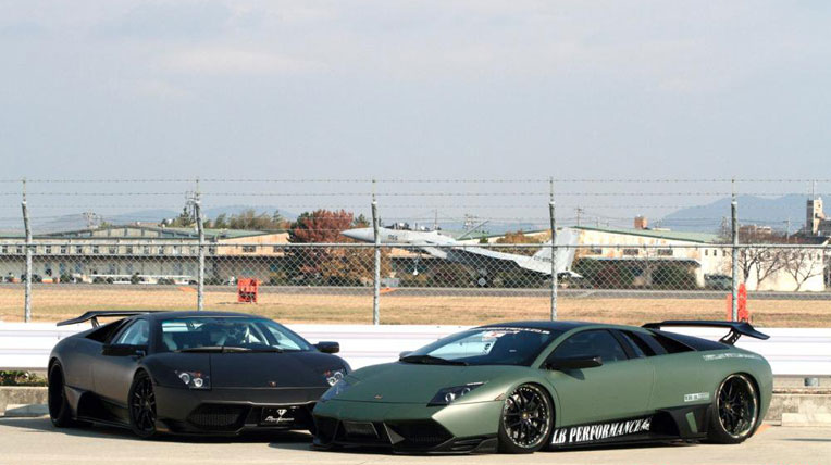 Lamborghini Murcielago phong cách quân đội cực độc