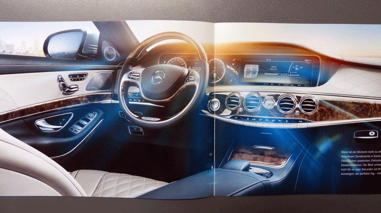 Sách quảng cáo Mercedes-Benz S-Class 2014