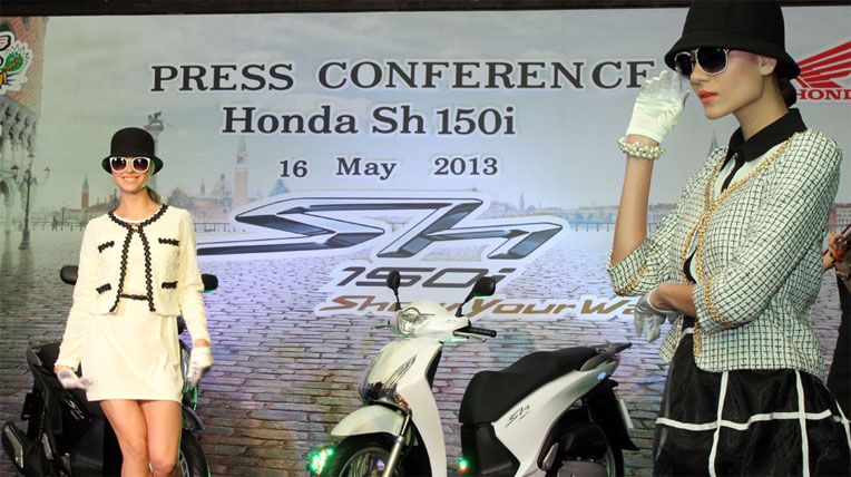 Honda SH150i 2013 ra mắt tại Thái Lan