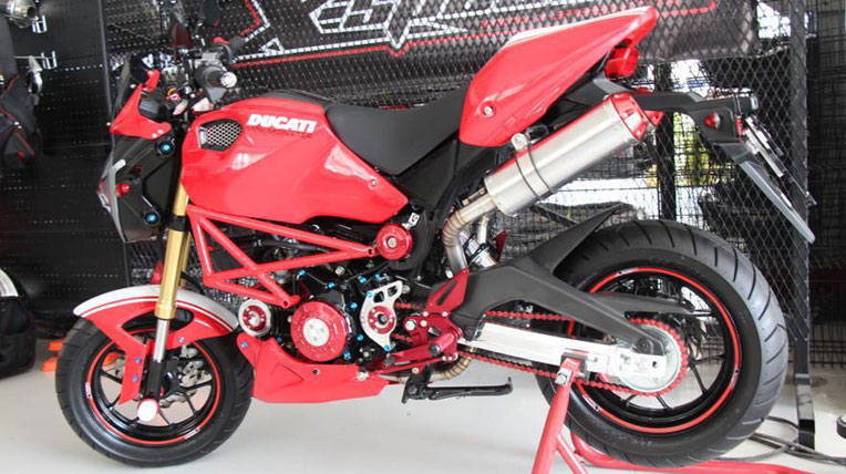 Xe Máy Ducati Mini Monster 50cc  Thế Giới Xe Điện  Thegioixediencom