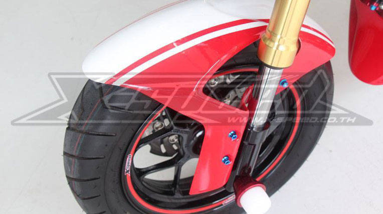 Honda MSX125 "độ" thành Ducati Monster