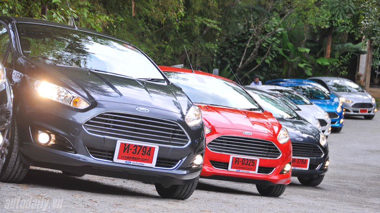 Hành trình Ford Fiesta trên đất Thái